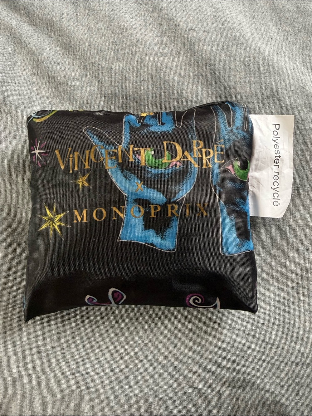 Vincent Darré x Monoprix reusable tote Bag